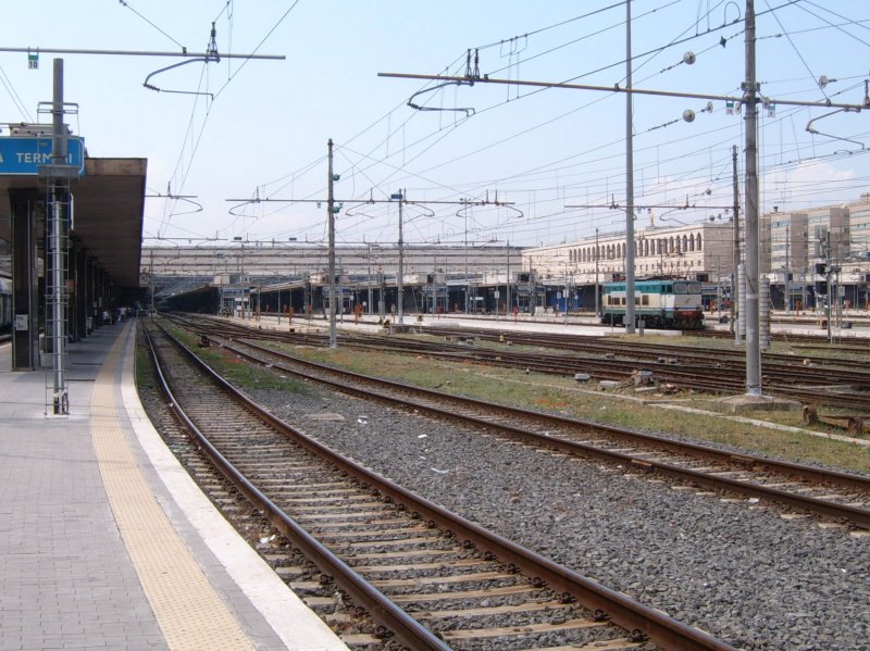 Der Kopfbahnhof Roma Termini am 28.05.2009.