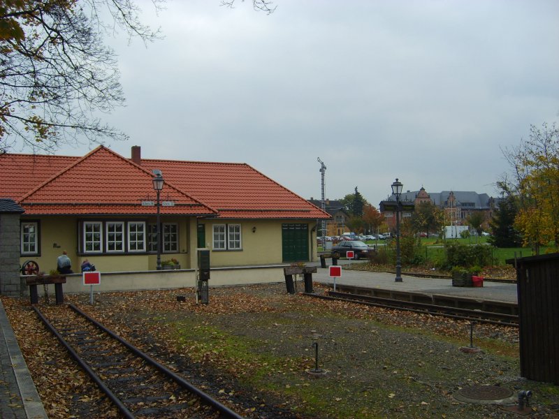 Der Kopfbahnhof Wernigerode. Zwar ein Kleiner, aber dennoch zhlt er dazu!