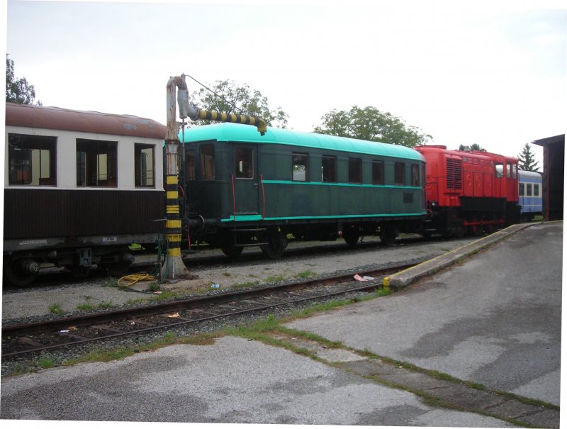 Der Mrchenzug in Gropetersdorf. Der Wasserkran im Vordergrund wird nicht mehr benutzt
