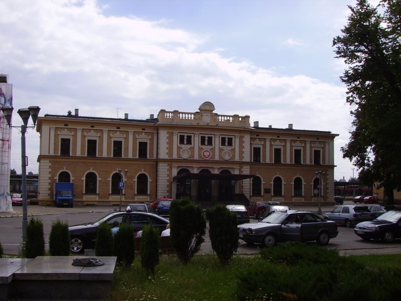 Der neu Renovierte Bahnhof Tarnowskie Gory im August2008!