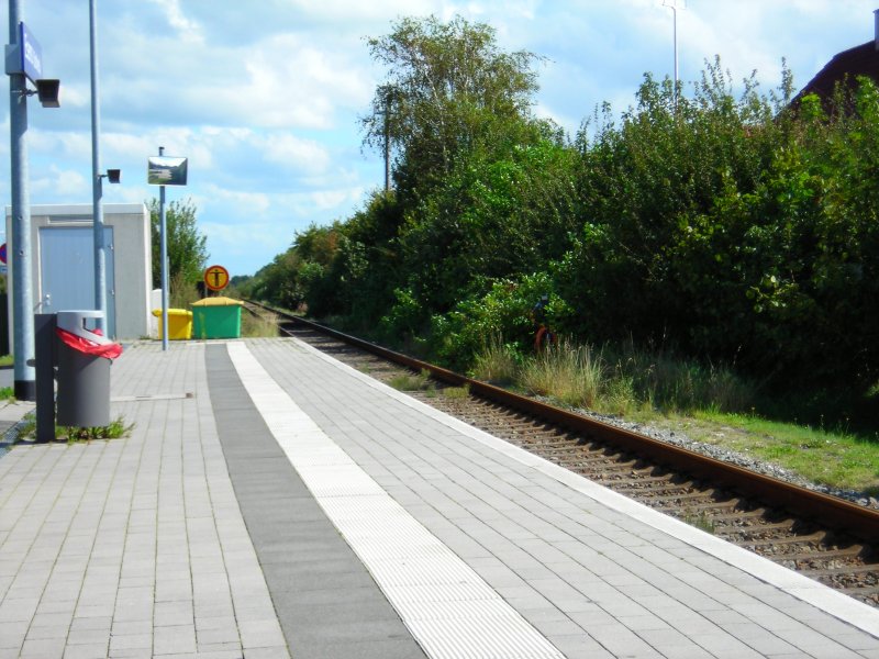 Der neue Endhaltepunkt Essens (Ostfriesland)