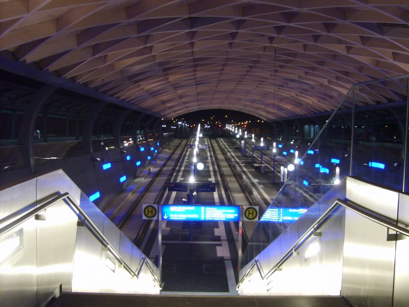 Der neue Teil vom Kassler HBF im Dunkeln 27.09.08