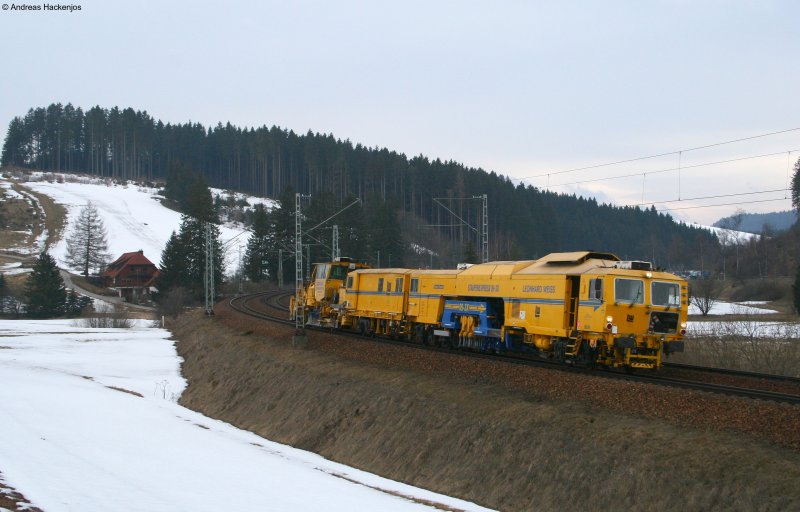 Der Staufenexpress von Leonhard Wei� am km 70,0 23.3.09