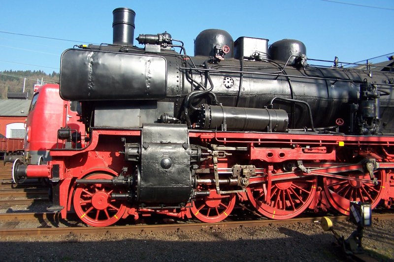 Der Stolz der preu�ischen Staatsbahn nach der Jahrhundertwende - die P8, hier im Bw Siegen