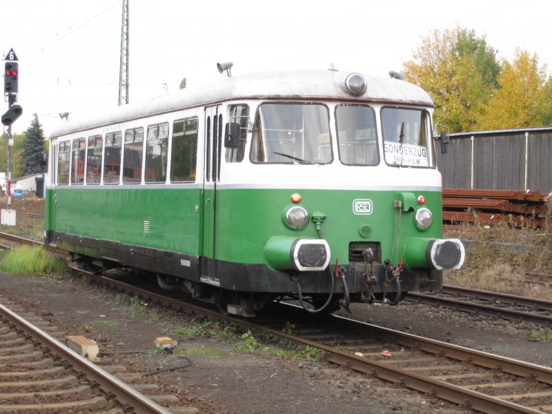 Der VT23 bei der Rhein-Sieg-Eisenbahn am 23.10.09.
