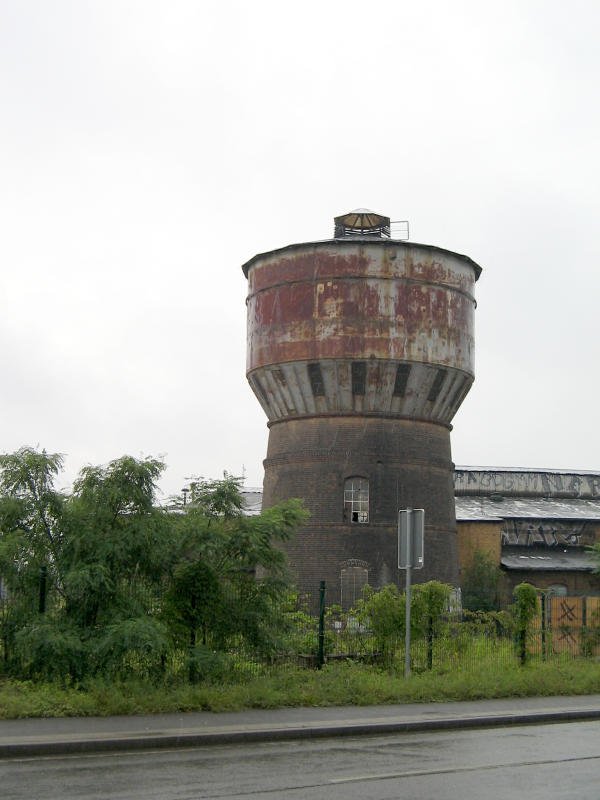 Der Wasserturm des BW Leipzig Hbf, 21.06.07