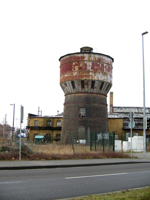 Der Wasserturm des BW Leipzig Hbf Nord, 19.02.08