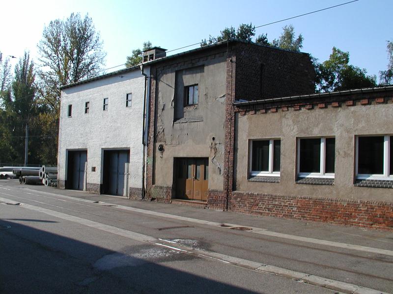 Der Werkstattanbau....