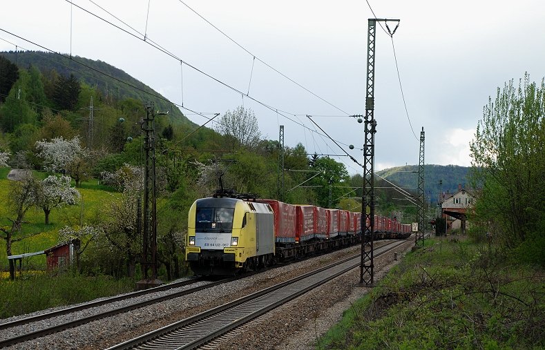 Der Winner ist unterwegs in Richtung Stuttgart. Aufgenommen am 01.Mai 2008 bei Gingen(Fils).