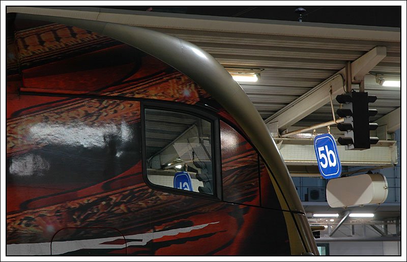 Detailansicht des Mozarttaurus 1116 250, aufgenommen am 22.2.2007 am Grazer Hauptbahnhof.