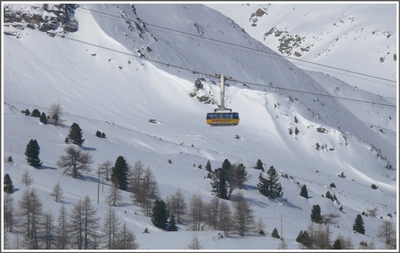 Diavolezza Luftseilbahn. (10.03.2009)
