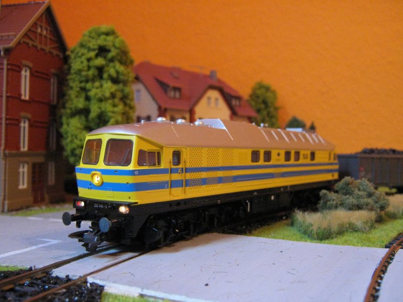 Die 232 446-5 auf unserer im Aufbau befindlichen Anlage.