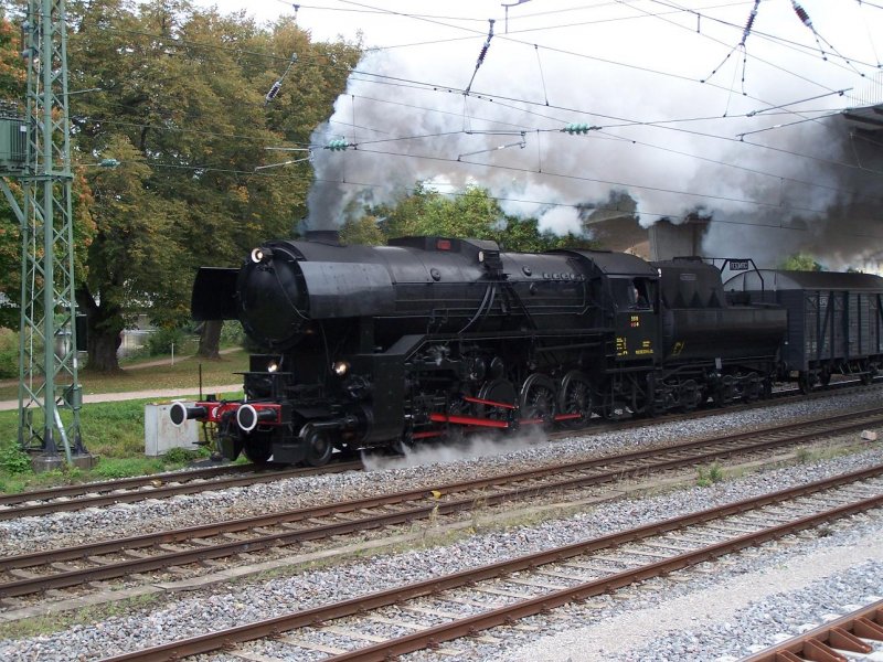 Die 5519 auf der Schwarzwaldbahn, in Donaueschingen am 25/09/09.