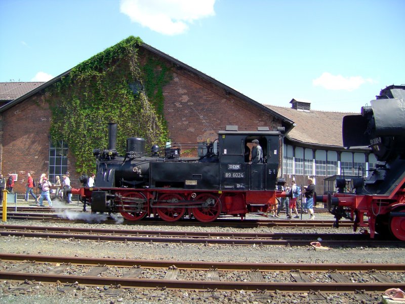 Die 89 6024 am 12.05.2008 in Neuenmarkt-Wirsberg.