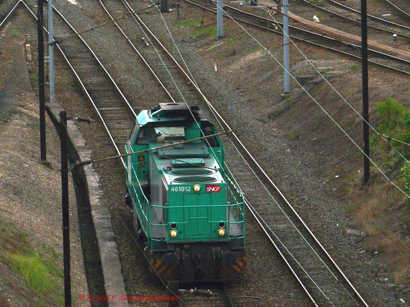 Die BB61012 vom Typ Mak G1206 rangiert in Hausbergen (bei Strasbourg). 

05.05.2007