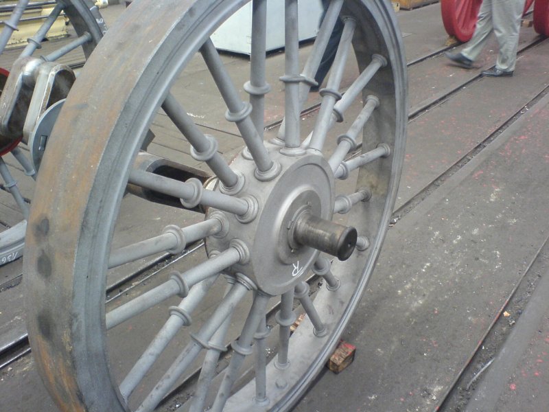 Die besagte Kuppelachse des ADLER´s
03.09.06