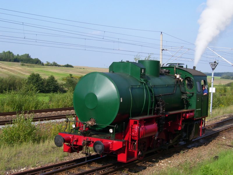 Die betriebsf�hige Cfl des SEM war bei der gro�en Lokparade am 26.08.07 beim Heizhausfest auch mit dabei.