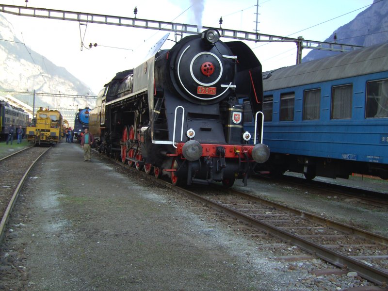 Die BR 475 79 in Erstfeld am 08.09.2007