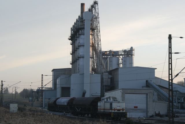 Die D-O1 der FELS-Werke rangiert am Kalkwerk Hornberg; 29.12.2007