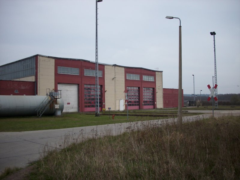 Die Einsatzstelle Mukran am 11.04.2008.