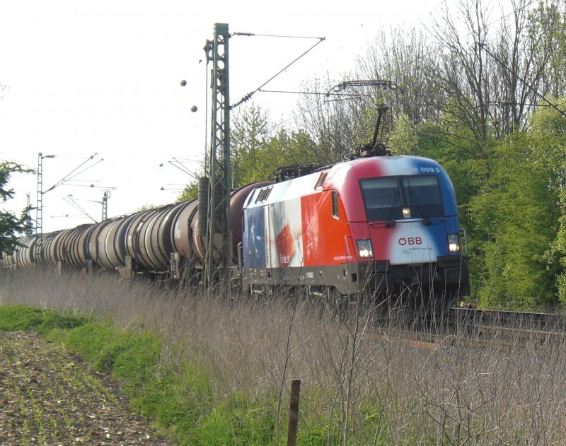 Die Frankreich EM Werbelok der BB (20.04.2009)