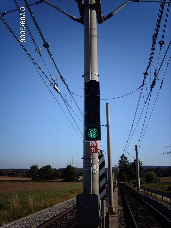 Die gngigste Signalform der Stuttgarter Stadtbahnen.