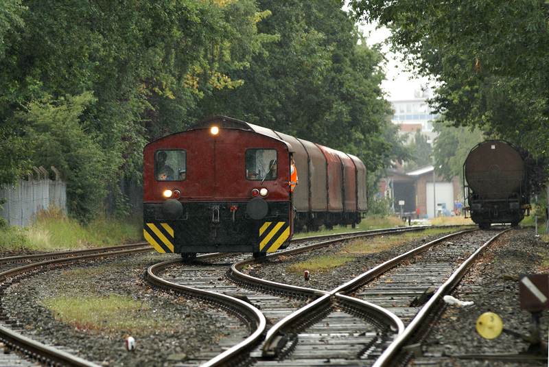 Die Kf II der Eisenbahnfreunde Uetersen-Tornesch e.V. konnte am 11.07.2009 in Uetersen zu Fhrerstandsmitfahrten genutzt werden.
