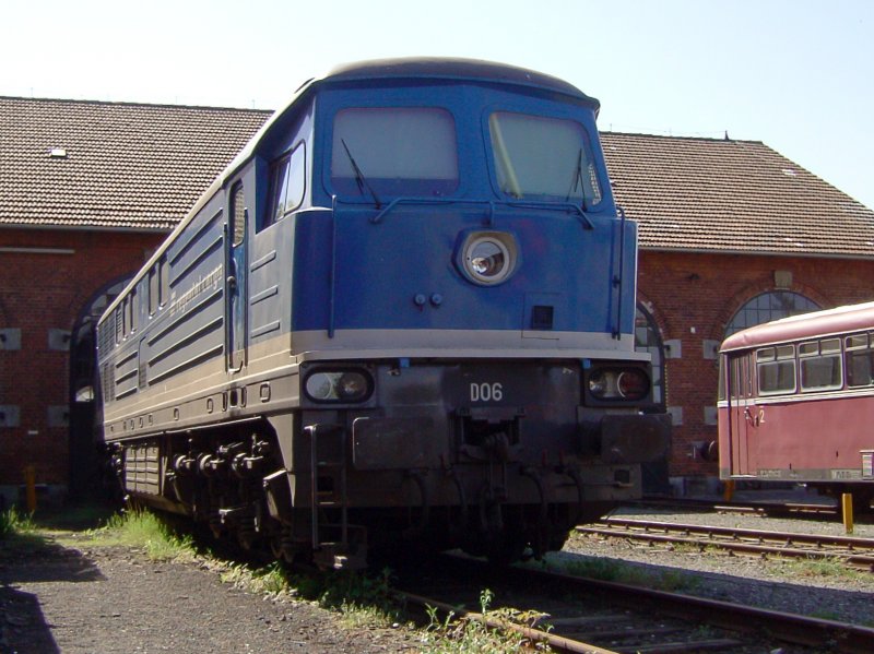 Die Ludmilla der Regentalbahn am 12.05.2008 im Freigel�nde des DDM in Neuenmarkt-Wirsberg.