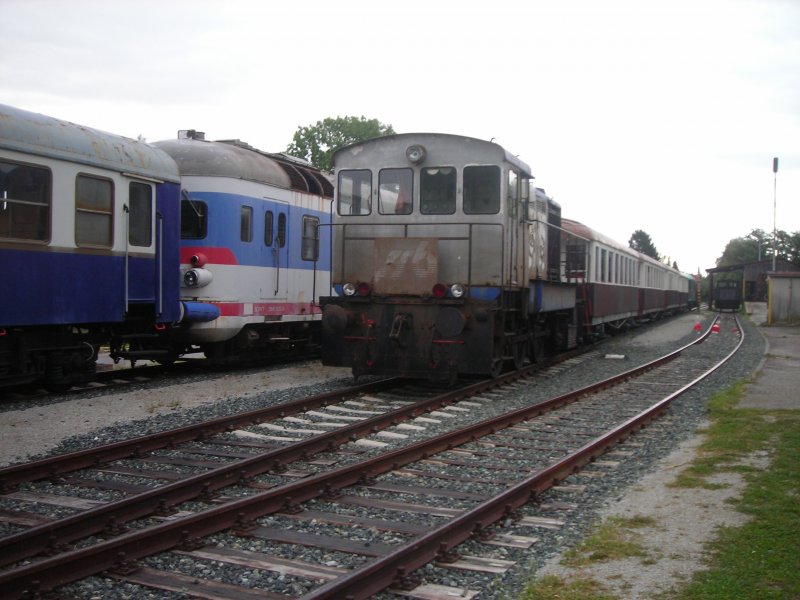 Die M31.2013 in Gropetersdorf. Im Hintergrund ist der 5146.205 zu sehen.