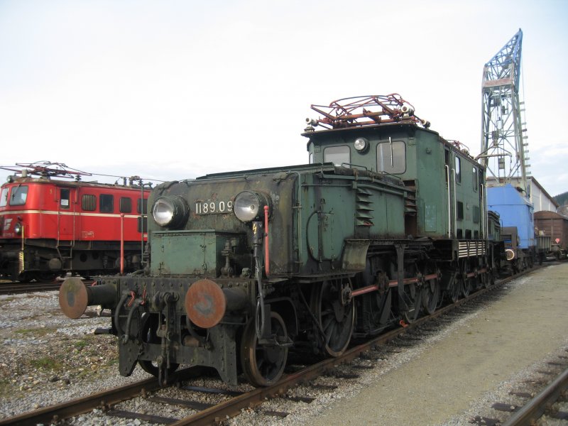 Die neue 1189.09 der GEG am 01.12.2007