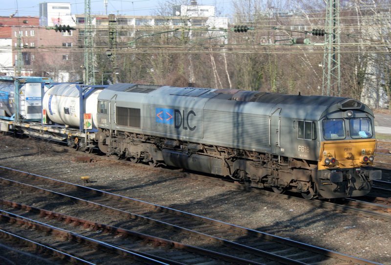Die PB18 der DLC verlsst Aachen West  am 30.01.2009