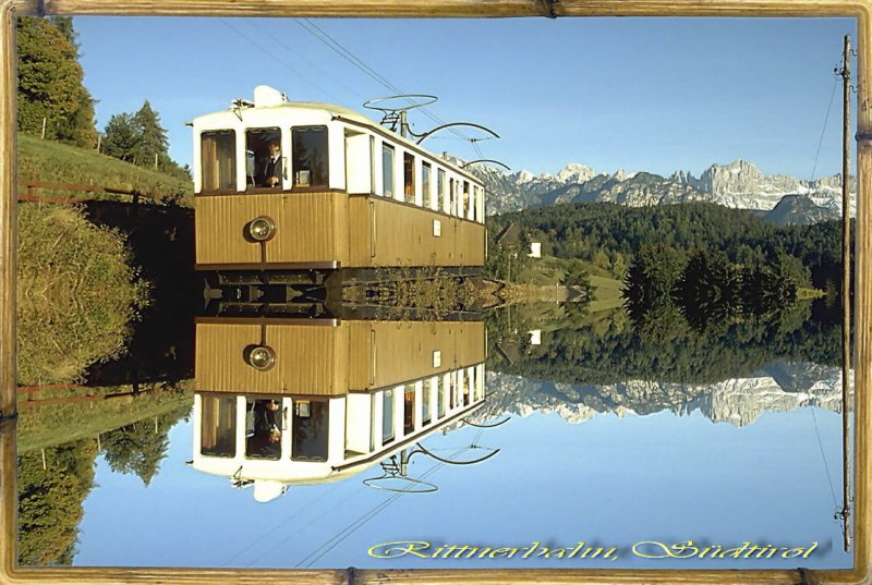 Die Rittnerbahn in Sdtirol einmal anders gesehen (2005)