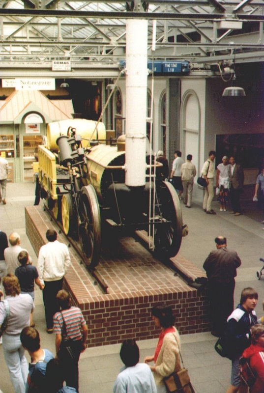 Die Rocket im Museum in Nrnberg 1985 (eingescannter Papierabzug)