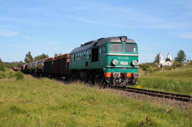 Die Rckleistung von Mockava nach Suwalki am 29.05.2008.

Das Bild entstand in Kaletnik.
