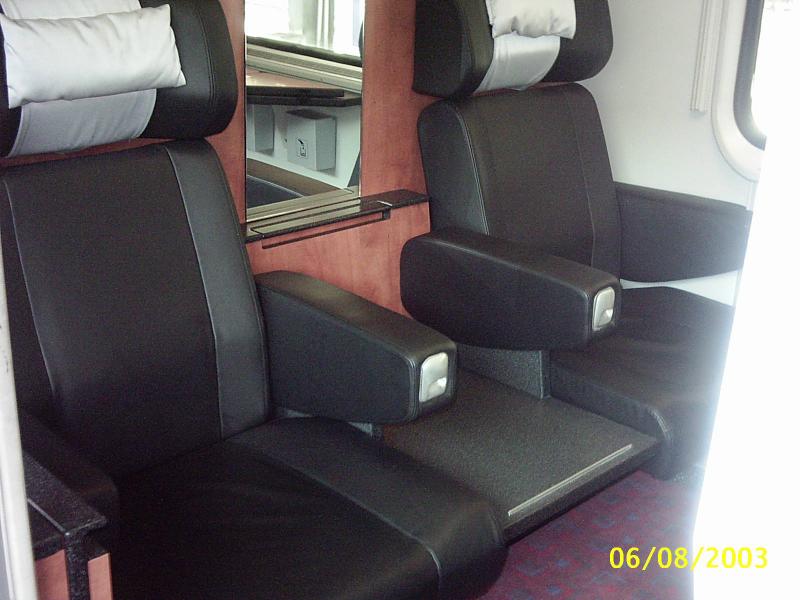 Die Sitzgarnitur eines Amz 