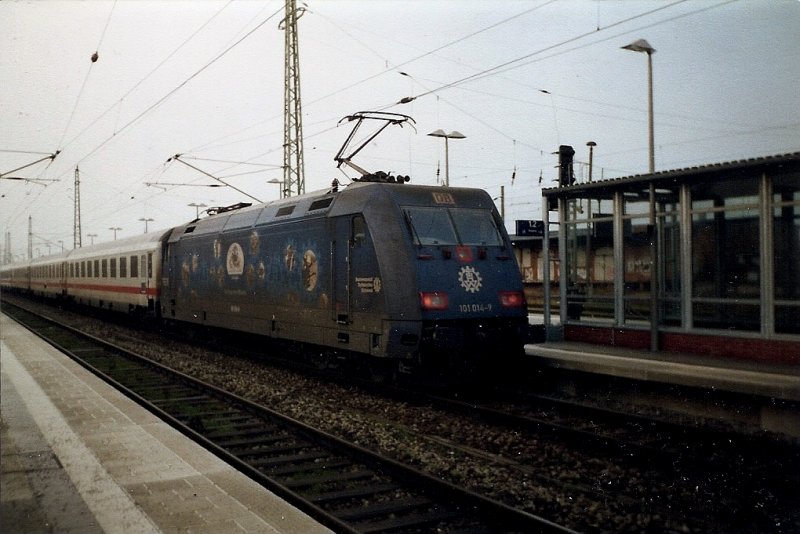 Die THW-101 014 im Mrz 2005 in Bergen/Rgen.