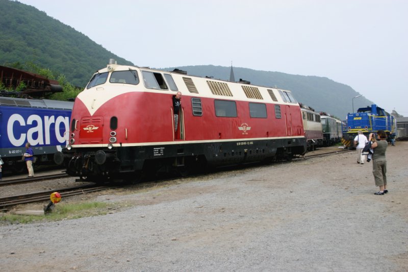 Die V 200 der Brohltalbahn