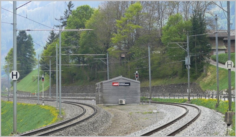 Dienststation Fuchsenwinkel zwischen Schiers und Furna. (05.05.2009)