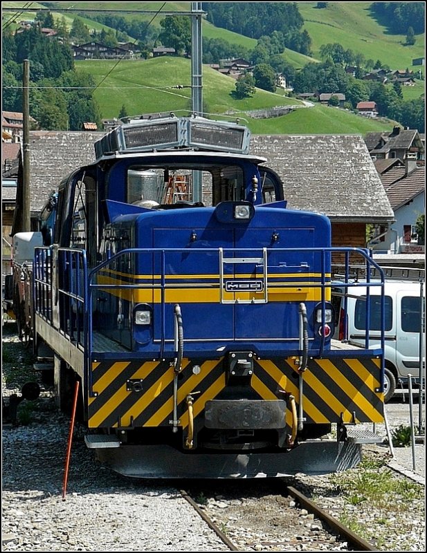 Diese GM 4/4 der MOB war am 31.07.08 in Chteau d'Oex abgestellt. (Hans) 