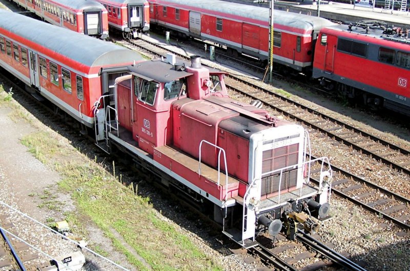 Diesellok 365 139-5 - Ulm 03.10.2004