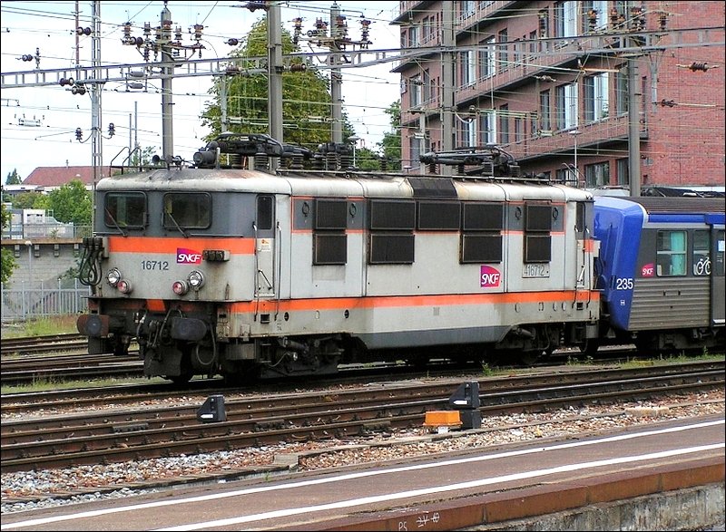Dieser SNCF Dinosaurier war am 08.08.07 in Basel abgestellt.