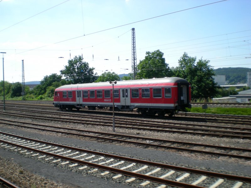 Dieser Stuerwagen steht einsam und verlassen auf dem Gel�nde des Trierer Schienenfahrzeuginstandsetzungswerk.