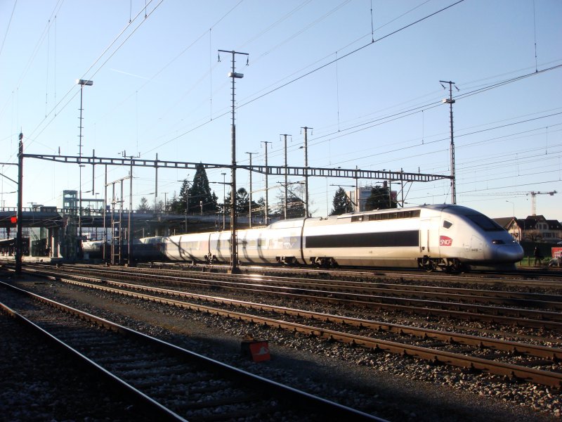 Dieser TGV-POS hat am 06.03.2008 sein Ziel Zrich bei Schlieren schon fast erreicht.