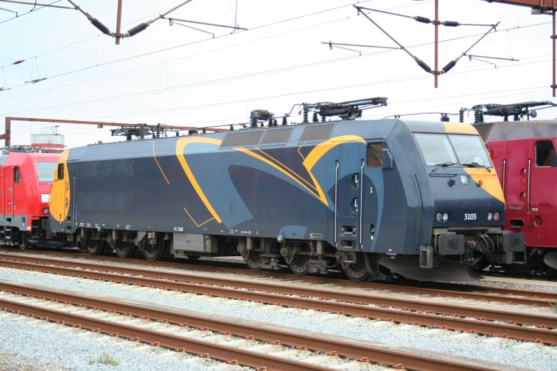 DSB EG 3103 am 29.6.2008 in Padborg.