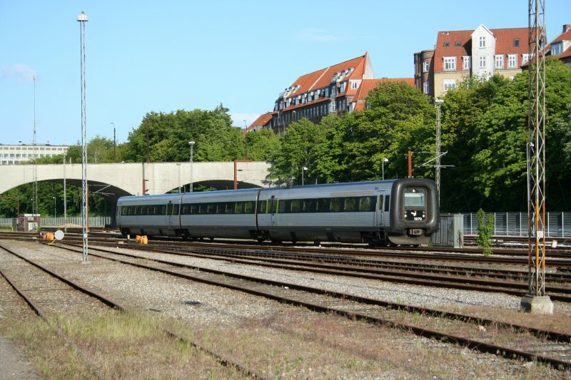 DSB IC3 5070  Aage Stentoft  am 18.5.2008 in rhus. 
