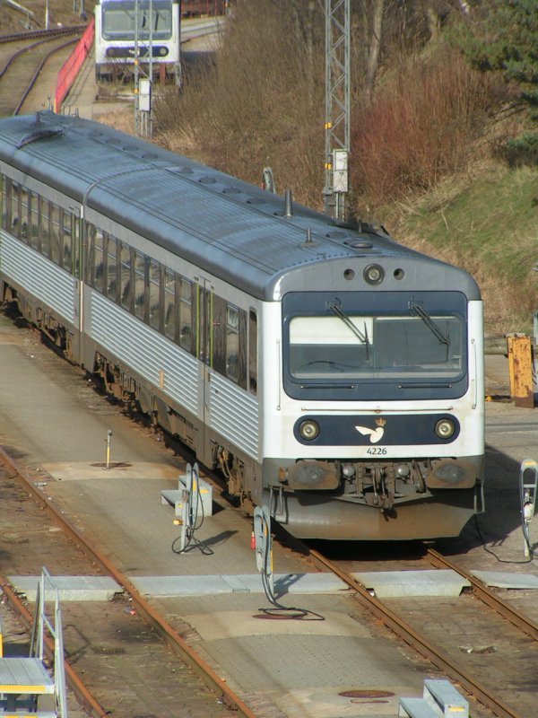 DSB MR 4226 am Abstellgleis von Esbjerg. (Esbjerg 11.03.2007)