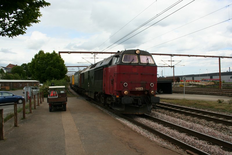 DSB MZ 1453 am 18.5.2008 in Kolding. 
