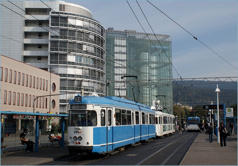 DT 299 (233 + 234) am Hauptbahnhof (28. September 2009)