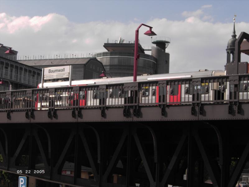 DT3 kurz vor Baumwall