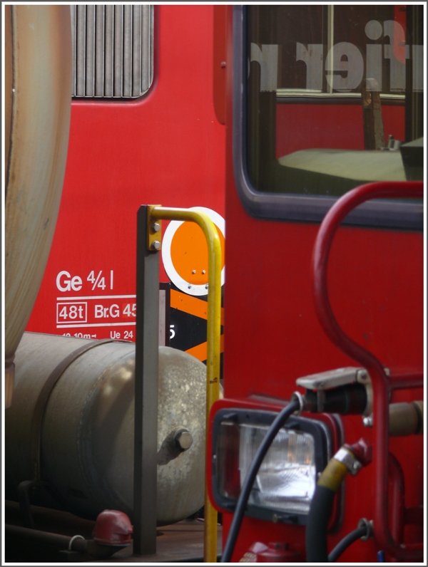 Durchblick in Pontresina. (02.03.2009)